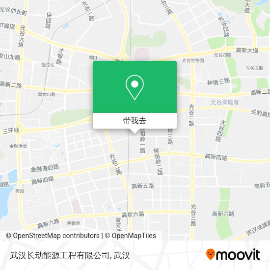 武汉长动能源工程有限公司地图