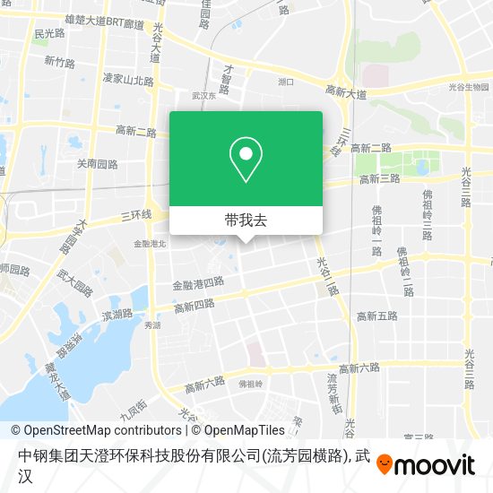 中钢集团天澄环保科技股份有限公司(流芳园横路)地图