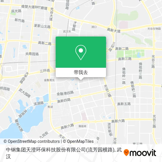 中钢集团天澄环保科技股份有限公司(流芳园横路)地图