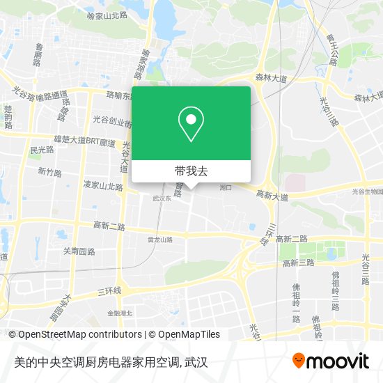 美的中央空调厨房电器家用空调地图