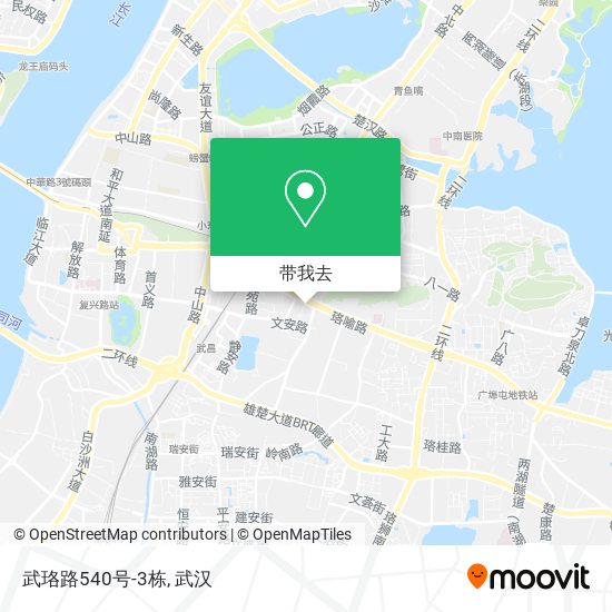 武珞路540号-3栋地图