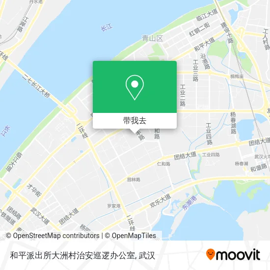 和平派出所大洲村治安巡逻办公室地图