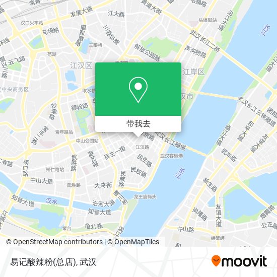 易记酸辣粉(总店)地图