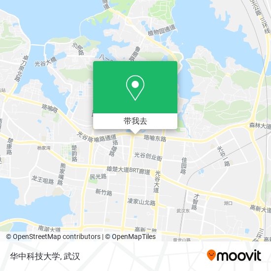 华中科技大学地图