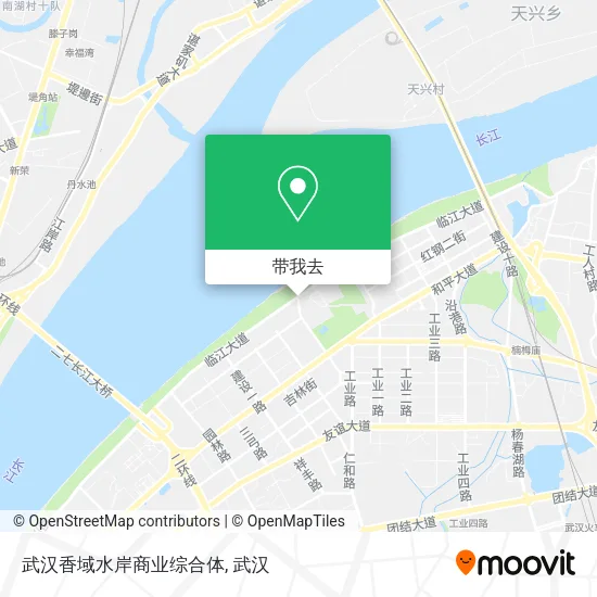 武汉香域水岸商业综合体地图