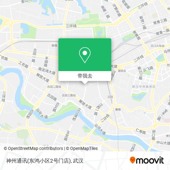 神州通讯(东鸿小区2号门店)地图