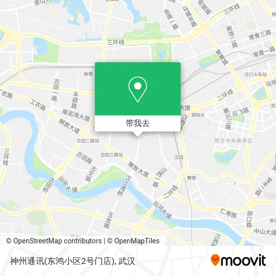 神州通讯(东鸿小区2号门店)地图