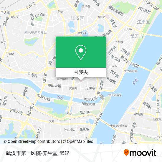 武汉市第一医院-养生堂地图