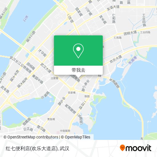 红七便利店(欢乐大道店)地图