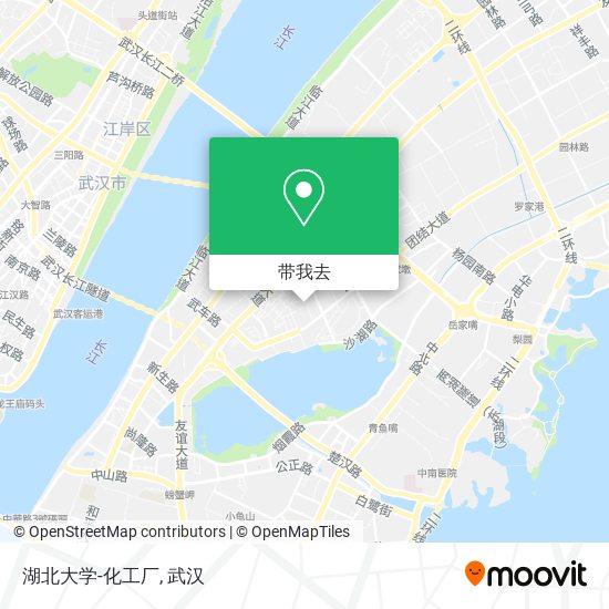 湖北大学-化工厂地图