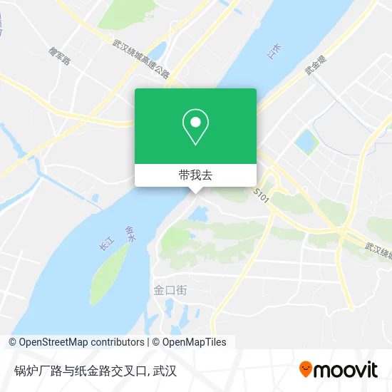 锅炉厂路与纸金路交叉口地图