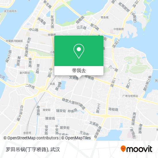 罗田吊锅(丁字桥路)地图