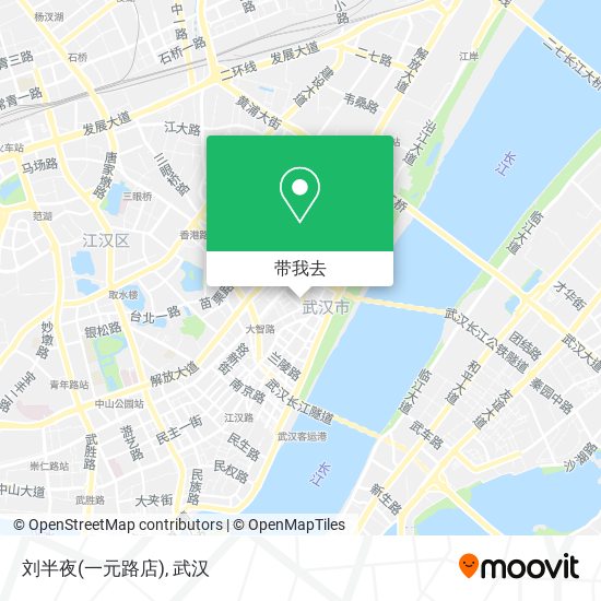 刘半夜(一元路店)地图