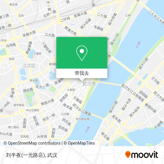 刘半夜(一元路店)地图