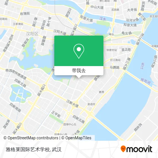 雅格莱国际艺术学校地图