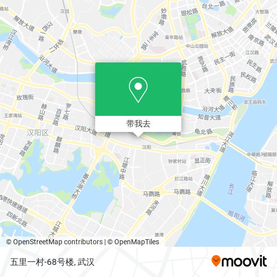 五里一村-68号楼地图