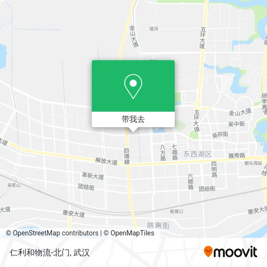 仁利和物流-北门地图