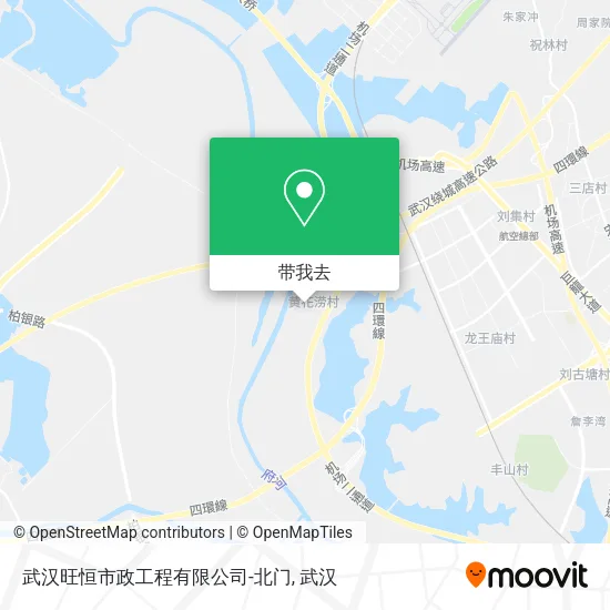 武汉旺恒市政工程有限公司-北门地图