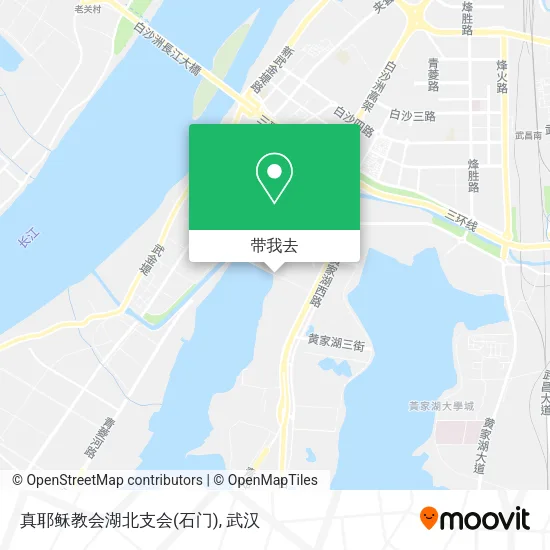 真耶稣教会湖北支会(石门)地图