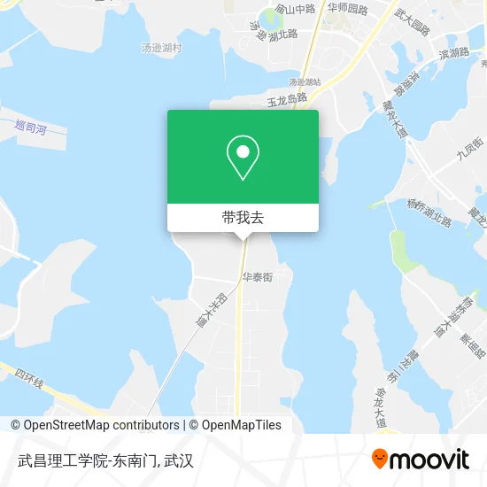武昌理工学院-东南门地图