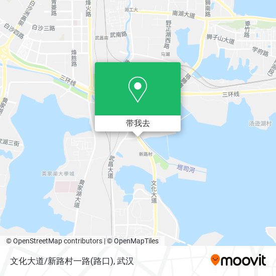 文化大道/新路村一路(路口)地图