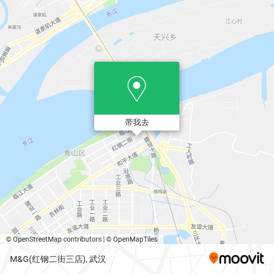 M&G(红钢二街三店)地图