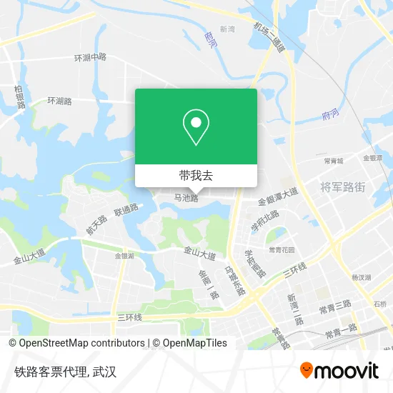铁路客票代理地图