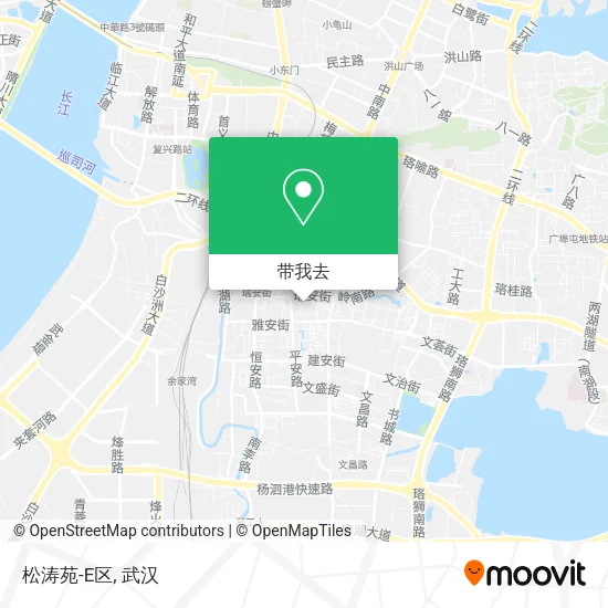 松涛苑-E区地图