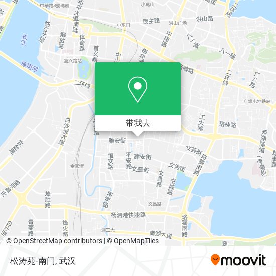 松涛苑-南门地图
