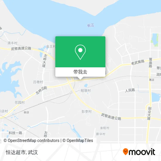 恒达超市地图