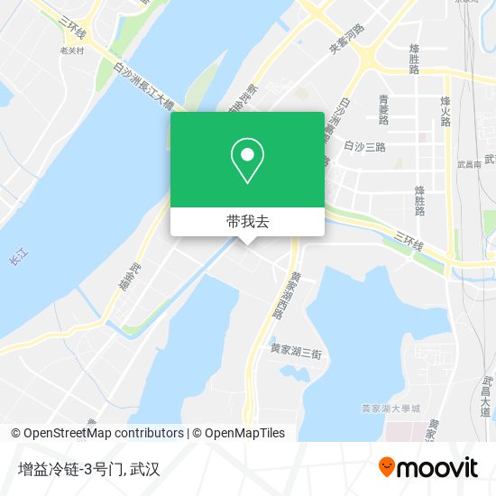增益冷链-3号门地图