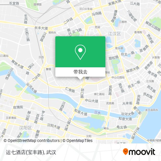 运七酒店(宝丰路)地图