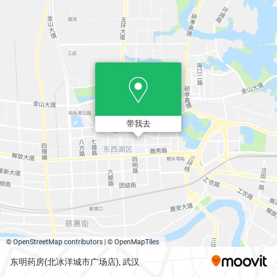 东明药房(北冰洋城市广场店)地图