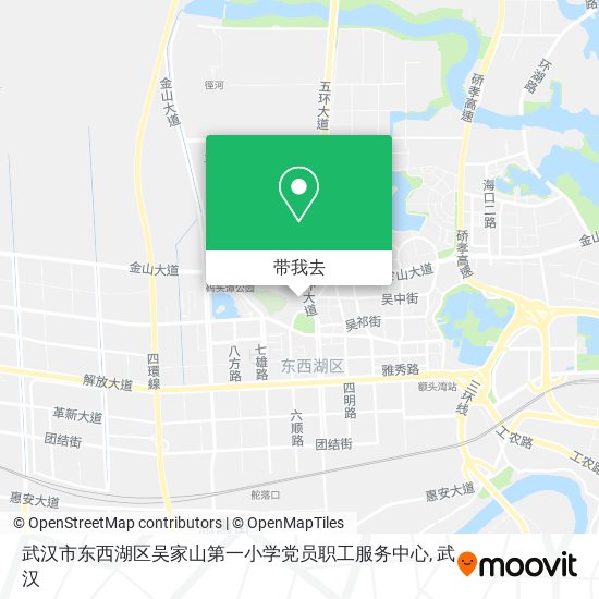 武汉吴家山地图图片