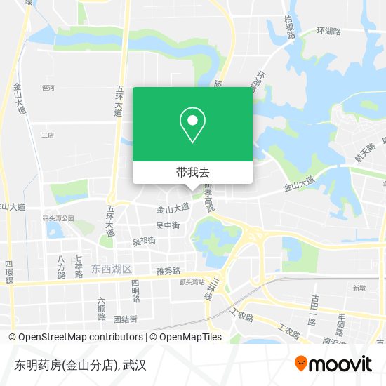 东明药房(金山分店)地图