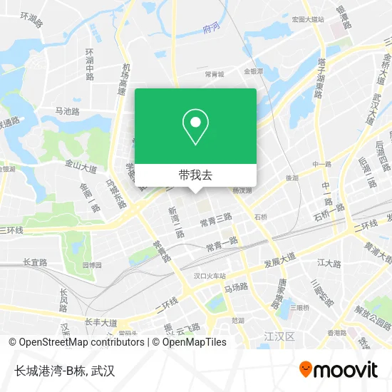 长城港湾-B栋地图