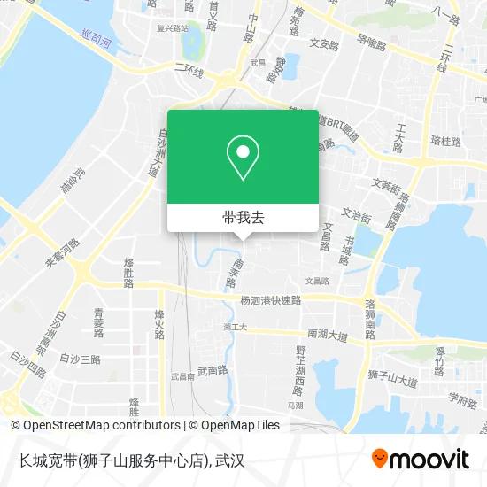 长城宽带(狮子山服务中心店)地图