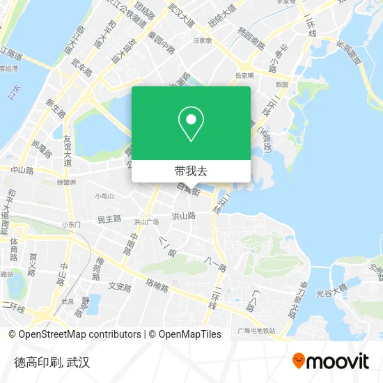 德高印刷地图
