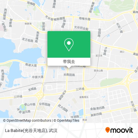 La Babite(光谷天地店)地图