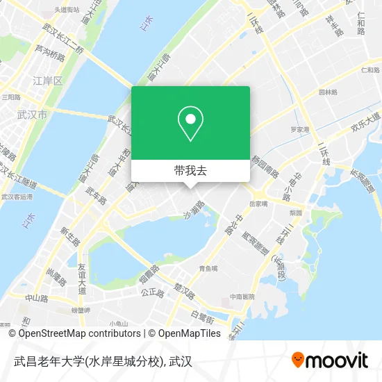 武昌老年大学(水岸星城分校)地图