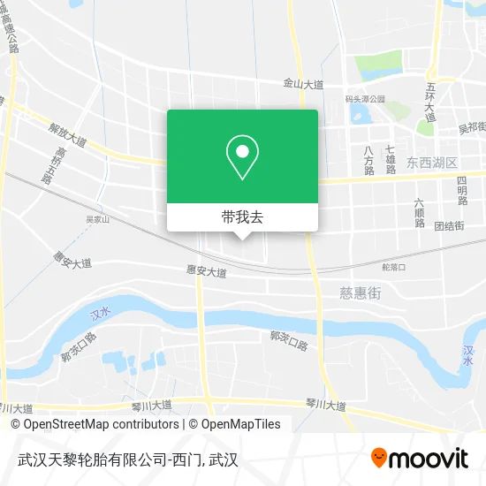 武汉天黎轮胎有限公司-西门地图