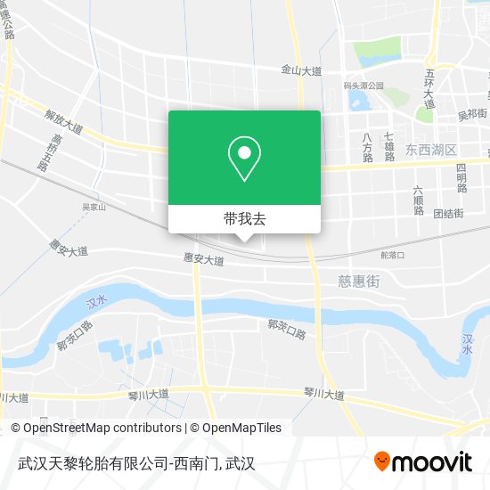 武汉天黎轮胎有限公司-西南门地图