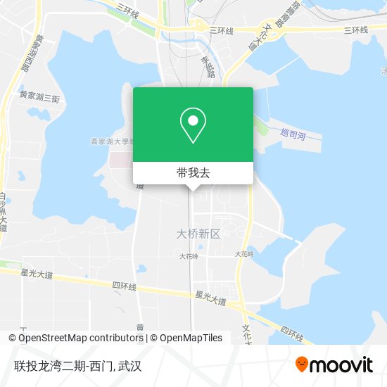 联投龙湾二期-西门地图