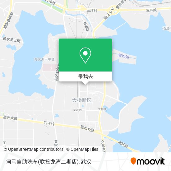 河马自助洗车(联投龙湾二期店)地图