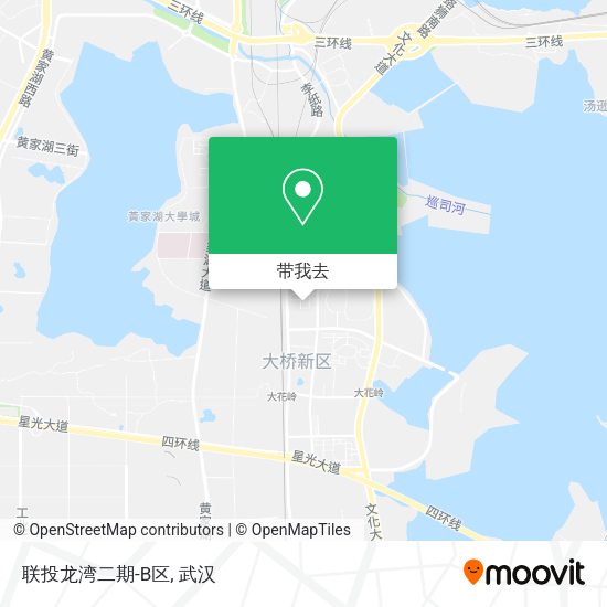 联投龙湾二期-B区地图