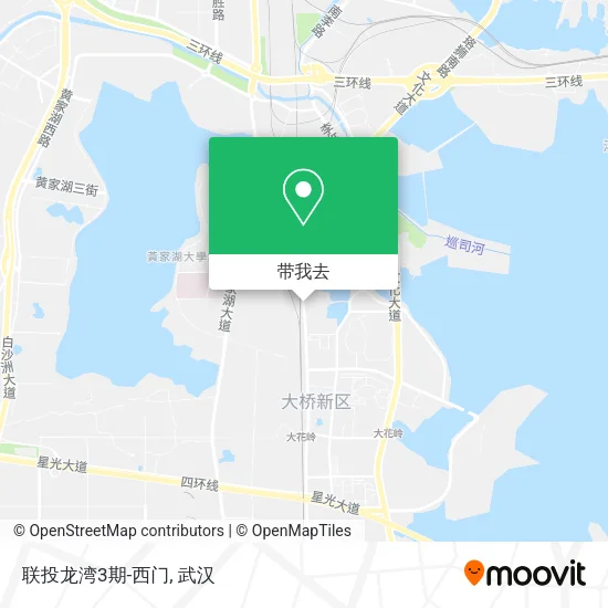 联投龙湾3期-西门地图
