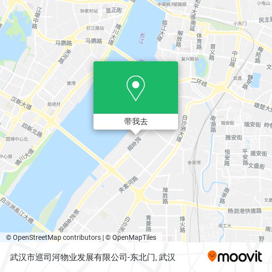 武汉市巡司河物业发展有限公司-东北门地图