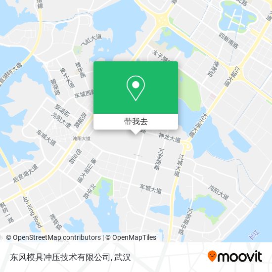 东风模具冲压技术有限公司地图