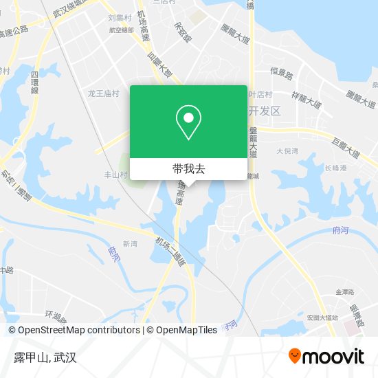 露甲山地图