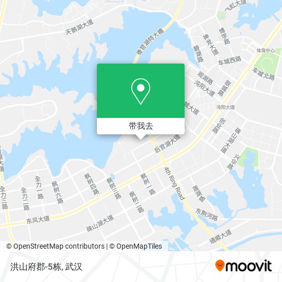 洪山府郡-5栋地图